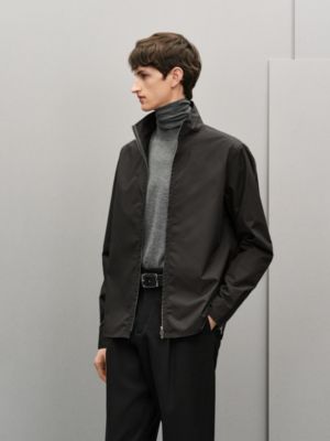 撞色细节直筒衬衫, 视图: 图片：产品佩戴, worn, 当前为第2张（共6张）