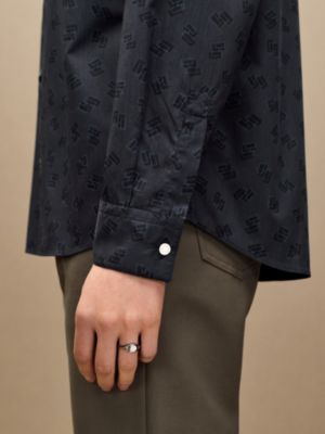 “Ouh La l'H”Louis衣领直筒衬衫, 视图: 图片：产品佩戴, worn, 当前为第5张（共6张）