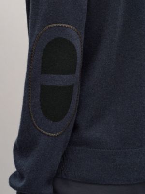 "Maillon Chaine d'Ancre" crewneck cashmere sweater, View: front, front, view 2 of 6