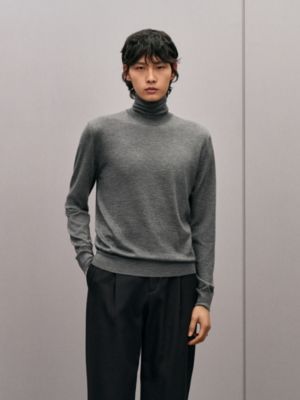 “H Etriviere”高领针织衫, 视图: 图片：产品佩戴, worn, 当前为第4张（共5张）