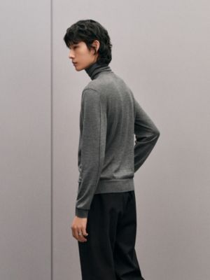 “H Etriviere”高领针织衫, 视图: 图片：产品佩戴, worn, 当前为第5张（共5张）