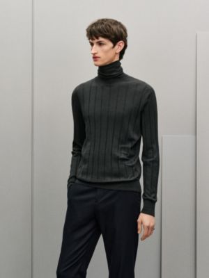 “Cotes et Maillons”高领针织衫, 视图: 图片：产品佩戴, worn, 当前为第2张（共6张）