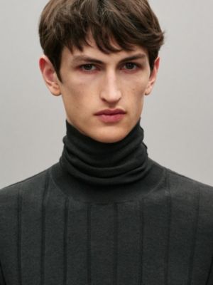 “Cotes et Maillons”高领针织衫, 视图: 图片：产品佩戴, worn, 当前为第4张（共6张）