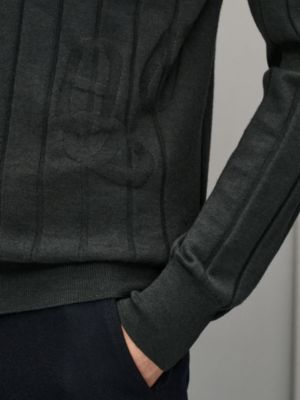 “Cotes et Maillons”高领针织衫, 视图: 图片：产品佩戴, worn, 当前为第5张（共6张）
