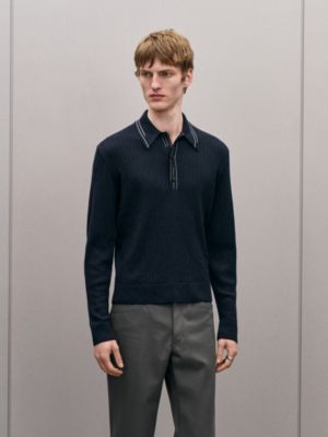 “Detail Etriviere Alpaga”Polo衫, 视图: 图片：产品佩戴, worn, 当前为第2张（共5张）