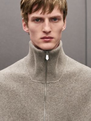 Vest with leather details	, View: Worn, worn, view 4 of 5