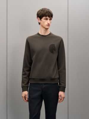 C.D.S. crewneck sweater, View: Worn, worn, view 2 of 4