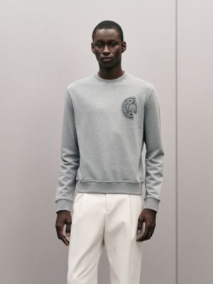 C.D.S. crewneck sweater, View: Worn, worn, view 2 of 4