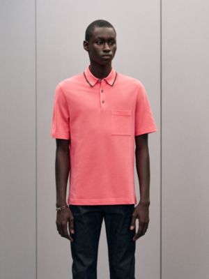 "Piqures Sellier" polo shirt, View: Worn, worn, view 2 of 5