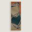 Big Stirrups rectangle, tabac/eucalyptus/orange, no stock