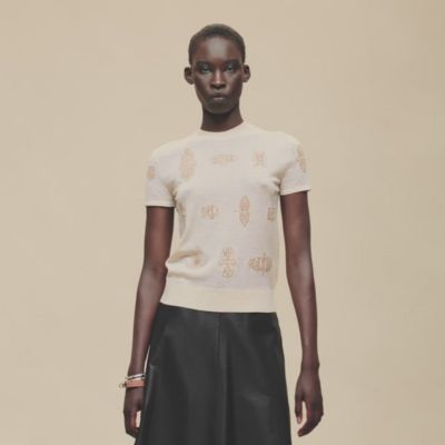 “铁饰”短袖套头衫,当前为第2张(共6张)