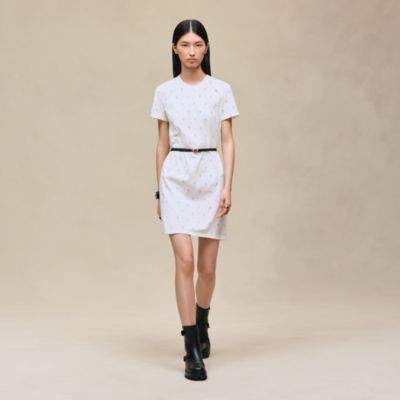 “Anneau Finesse”直筒连衣裙