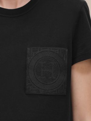 Embroidered pocket t-shirt, View: Worn, worn, view 5 of 6