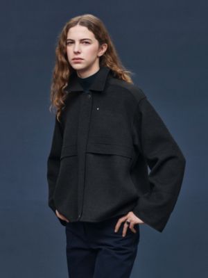“Chaine d'Ancre”短款大衣, 视图: 图片：产品佩戴, worn, 当前为第3张（共7张）