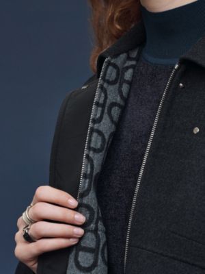 “Chaine d'Ancre”短款大衣, 视图: 图片：产品佩戴, worn, 当前为第6张（共7张）
