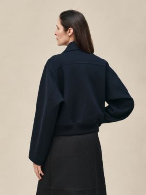 山羊绒夹克, 视图: 图片：产品佩戴, worn, 当前为第3张（共6张）