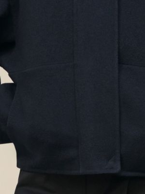 山羊绒夹克, 视图: 图片：产品佩戴, worn, 当前为第5张（共6张）
