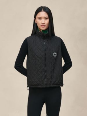 绗缝无袖夹克, 视图: 图片：产品佩戴, worn, 当前为第2张（共7张）