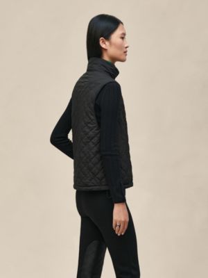 绗缝无袖夹克, 视图: 图片：产品佩戴, worn, 当前为第3张（共7张）