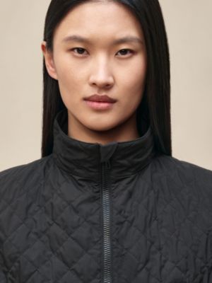 绗缝无袖夹克, 视图: 图片：产品佩戴, worn, 当前为第5张（共7张）