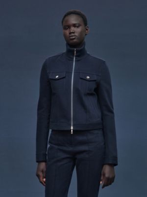 牛仔夹克, 视图: 图片：产品佩戴, worn, 当前为第2张（共7张）
