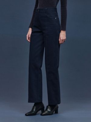 直筒长裤, 视图: 图片：产品佩戴, worn, 当前为第3张（共6张）