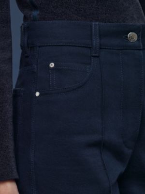 直筒长裤, 视图: 图片：产品佩戴, worn, 当前为第5张（共6张）