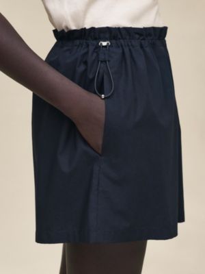 松紧腰头短裤, 视图: 图片：产品佩戴, worn, 当前为第5张（共6张）