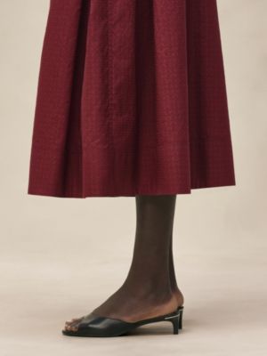 “Mosaique”短袖连衣裙, 视图: 图片：产品佩戴, worn, 当前为第7张（共7张）