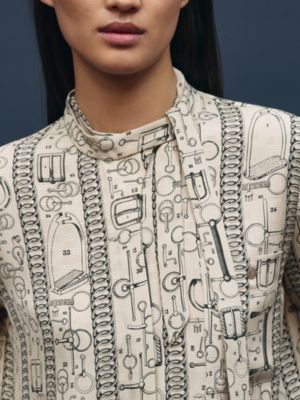 “Cahier du Colporteur”衬衫, 视图: 图片：产品佩戴, worn, 当前为第5张（共6张）