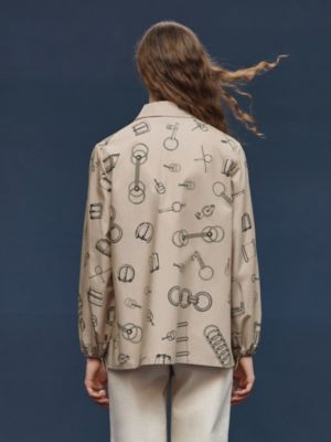 “Cahier du Colporteur”衬衫, 视图: 图片：产品佩戴, worn, 当前为第3张（共5张）