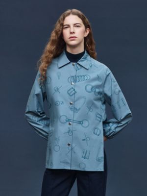 “Cahier du Colporteur”衬衫, 视图: 图片：产品佩戴, worn, 当前为第2张（共5张）