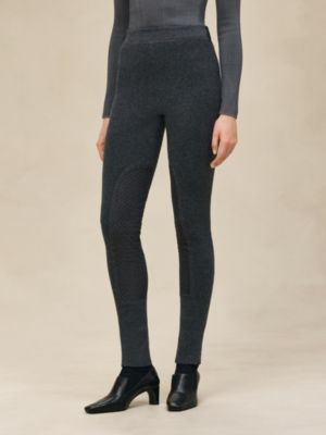山羊绒紧身裤, 视图: 图片：产品佩戴, worn, 当前为第2张（共6张）