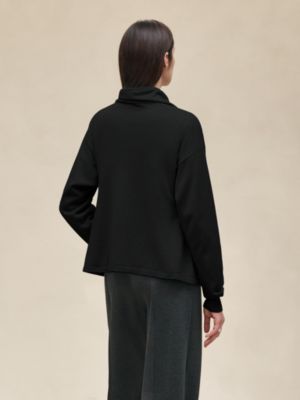 Cashmere long-sleeve sweater, View: Worn, worn, view 3 of 5