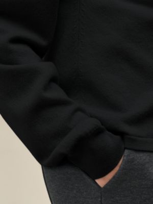 Cashmere long-sleeve sweater, View: Worn, worn, view 5 of 5