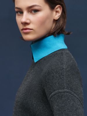 Long-sleeve sweater, View: Worn, worn, view 4 of 6
