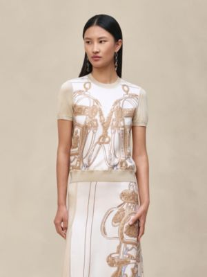 “金色版华丽的缰辔”短袖套头衫, 视图: 图片：产品佩戴, worn, 当前为第2张（共5张）