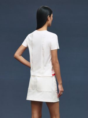 “Cahier du Colporteur”短袖套头衫, 视图: 图片：产品佩戴, worn, 当前为第3张（共5张）