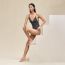 Hannah swimsuit, noir