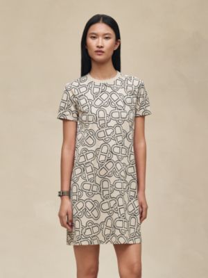 “Maillon Equestre”喇叭裙, 视图: 图片：产品佩戴, worn, 当前为第2张（共3张）