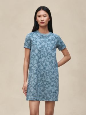 “Maillon Equestre”喇叭裙, 视图: 图片：产品佩戴, worn, 当前为第2张（共4张）