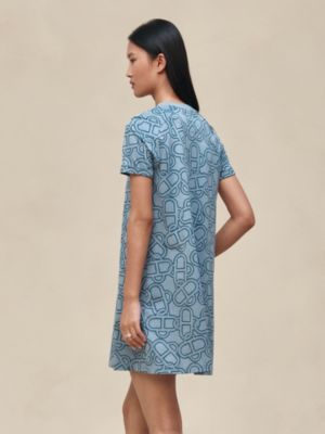 “Maillon Equestre”喇叭裙, 视图: 图片：产品佩戴, worn, 当前为第3张（共4张）
