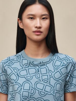 “Maillon Equestre”喇叭裙, 视图: 图片：产品佩戴, worn, 当前为第4张（共4张）