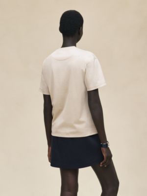 Maxi embroidered pocket t-shirt, View: Worn, worn, view 3 of 4
