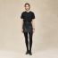 Maxi t-shirt, noir