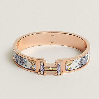Clic Clac H Colliers et Chiens bracelet | Hermès China Clic Clac H Colliers et Chiens bracelet | Hermès China