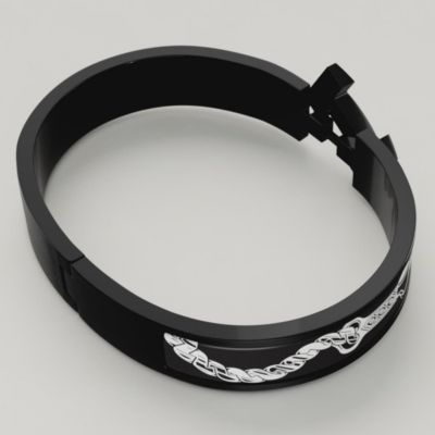 Clic HH Hermès Metallique bracelet, view 2 of 4