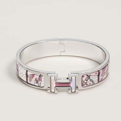 “Clic H色彩与骏马的披挂”手镯