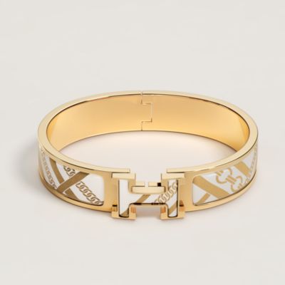 Clic H Tartan & Chaines Obliques bracelet