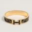 Clic H Brides de Gala Applique Pique bracelet, jaune or/noir, no stock